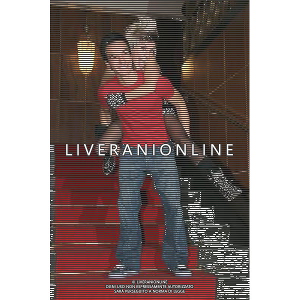 ANDREA DIANETTI - ELEONORA CRUPI Photocall della rappresentazione teatrale: \' Amici - a un passo dal sogno\' al Teatro Nuovo. © Antonio Sorano - ag. Aldo Liverani sas