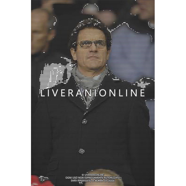 Liverpool - Inter 19.02.2008 Champions League 2007/2008 Ottavi di Finale Andata Nella Foto: Fabio Capello in tribuna Ph.Vitez/Ag. Aldo Liverani