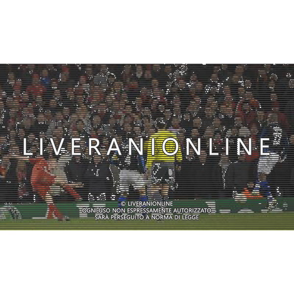 Liverpool - Inter 19.02.2008 Champions League 2007/2008 Ottavi di Finale Andata Nella Foto: il gol di Kuyt del 1-0 Ph.Vitez/Ag. Aldo Liverani