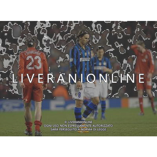 Liverpool - Inter 19.02.2008 Champions League 2007/2008 Ottavi di Finale Andata Nella Foto: la Delusione di zlatan Ibrahimovic a fine partita Ph.Vitez/Ag. Aldo Liverani