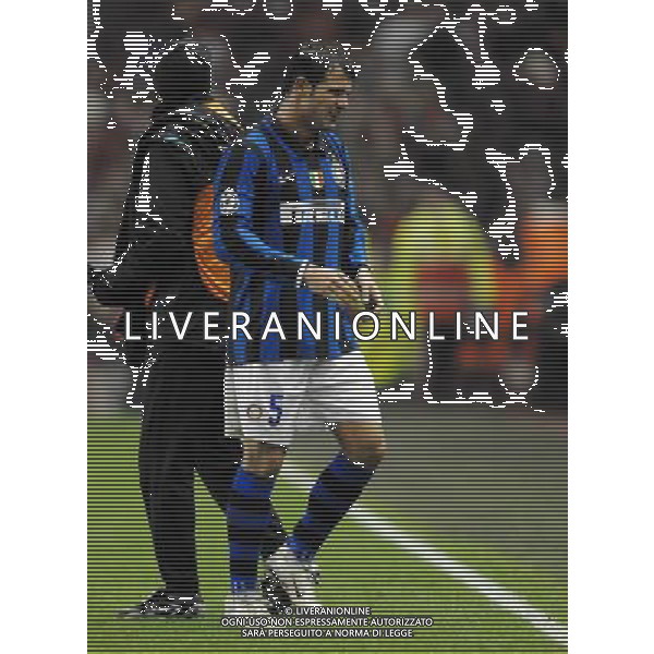 Liverpool - Inter 19.02.2008 Champions League 2007/2008 Ottavi di Finale Andata Nella Foto: la Delusione di dejan Stankovic a fine partita Ph.Vitez/Ag. Aldo Liverani