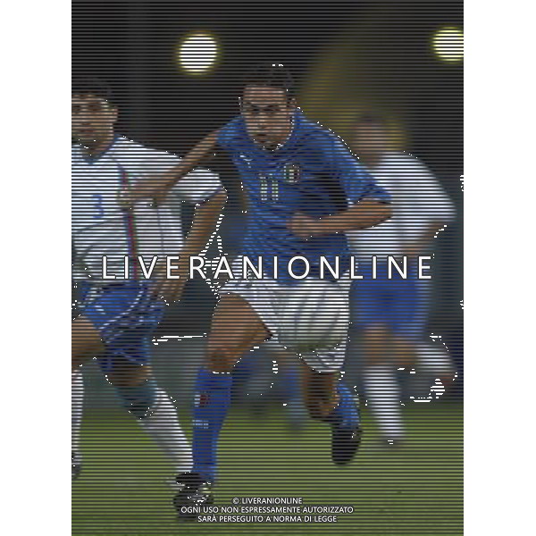 REGGIO CALABRIA 11/10/03 QUALIFICAZIONI EUROPEI 2004 ITALIA AZERBAIGIAN NELLA FOTO FILIPPO INZAGHI FOTO AG. ALDO LIVERANI