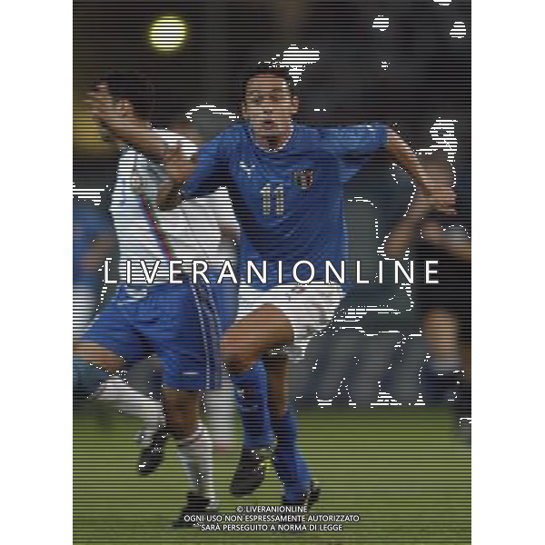 REGGIO CALABRIA 11/10/03 QUALIFICAZIONI EUROPEI 2004 ITALIA AZERBAIGIAN NELLA FOTO FILIPPO INZAGHI FOTO AG. ALDO LIVERANI