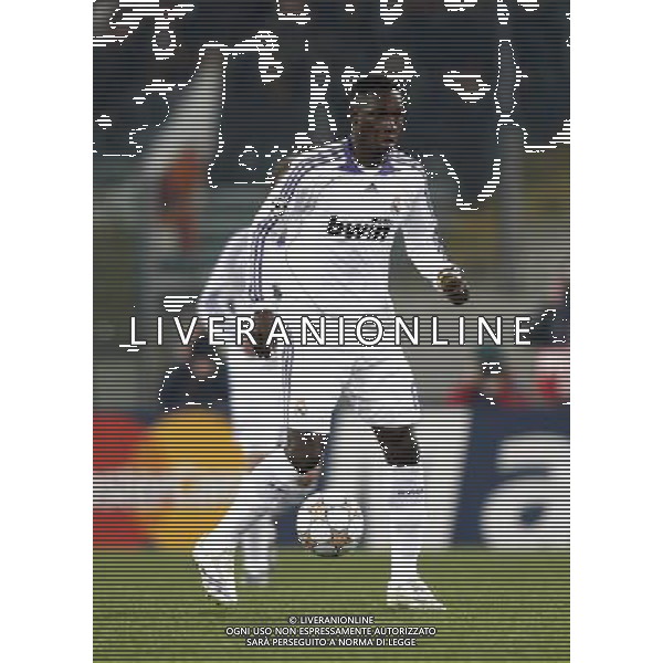 Roma - Real Madrid (2-1) 19/02/2008 Uefa Champions League 2007/2008 Ottavi di finale andata nella foto: Mahamadou DIARRA ph Corradetti / ag. Aldo Liverani