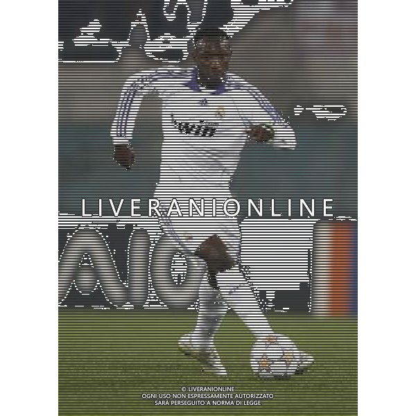 Roma - Real Madrid (2-1) 19/02/2008 Uefa Champions League 2007/2008 Ottavi di finale andata nella foto: Mahamadou DIARRA ph Corradetti / ag. Aldo Liverani