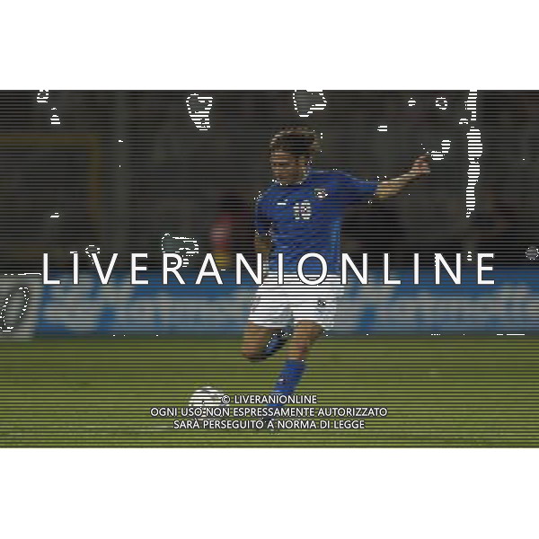 REGGIO CALABRIA 11/10/03 QUALIFICAZIONI EUROPEI 2004 ITALIA AZERBAIGIAN NELLA FOTO FRANCESCO TOTTI FOTO AG. ALDO LIVERANI