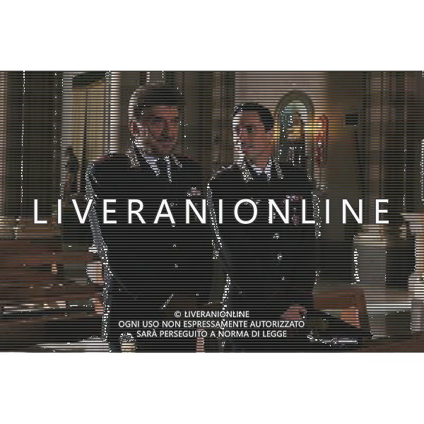 TELEFILM\'IL MARESCIALLO ROCCA E L\'AMICO D\'INFANZIA\' NELLA FOTO scena - Gigi Proietti AG ALDO LIVERANI