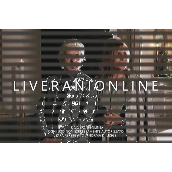 TELEFILM\'IL MARESCIALLO ROCCA E L\'AMICO D\'INFANZIA\' NELLA FOTO Caterina Vertova, Giancarlo Giannini AG ALDO LIVERANI