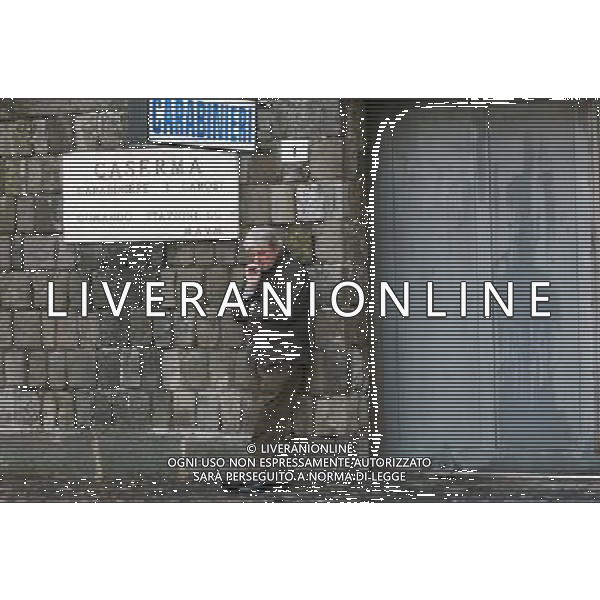 TELEFILM\'IL MARESCIALLO ROCCA E L\'AMICO D\'INFANZIA\' NELLA FOTO GIANCARLO GIANNINI AG ALDO LIVERANI