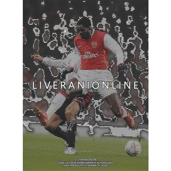 Champions League 2007/2008 Ottavi di Finale Andata Londra - 20.02.2008 Arsenal-Milan Nella Foto:EBOUE\' EMMANUEL /Ph.Vitez-Ag. Aldo Liverani