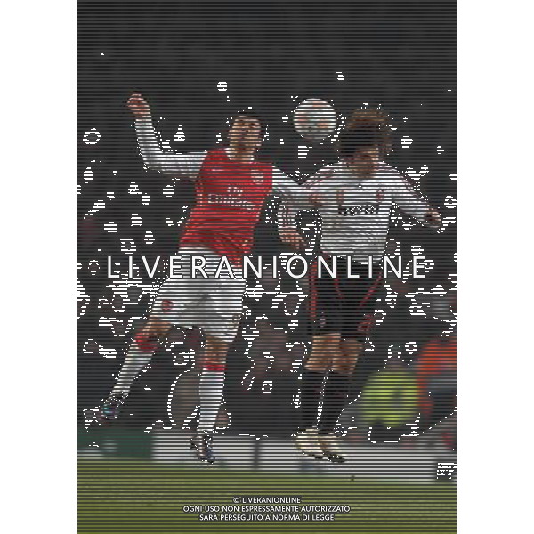 Champions League 2007/2008 Ottavi di Finale Andata Londra - 20.02.2008 Arsenal-Milan Nella Foto:PIRLO ANDREA-EDUARDO /Ph.Vitez-Ag. Aldo Liverani