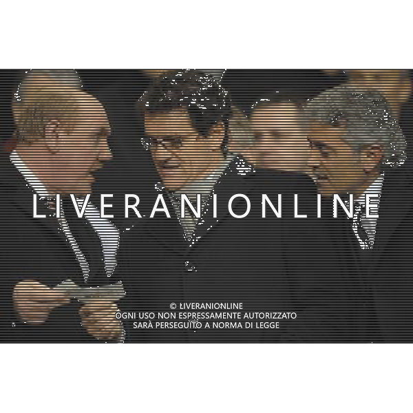 Champions League 2007/2008 Ottavi di Finale Andata Liverpool - 19.02.2008 Liverpool-Inter Nella Foto:CAPELLO FABIO-BALDINI /Ph.Vitez-Ag. Aldo Liverani