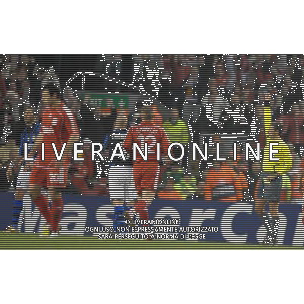Champions League 2007/2008 Ottavi di Finale Andata Liverpool - 19.02.2008 Liverpool-Inter Nella Foto:MATERAZZI MARCO ESPULSO /Ph.Vitez-Ag. Aldo Liverani