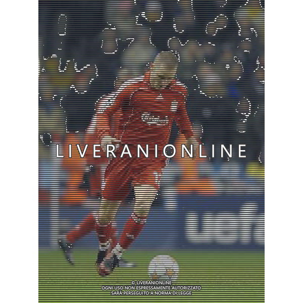 Champions League 2007/2008 Ottavi di Finale Andata Liverpool - 19.02.2008 Liverpool-Inter Nella Foto:FABIO AURELIO /Ph.Vitez-Ag. Aldo Liverani