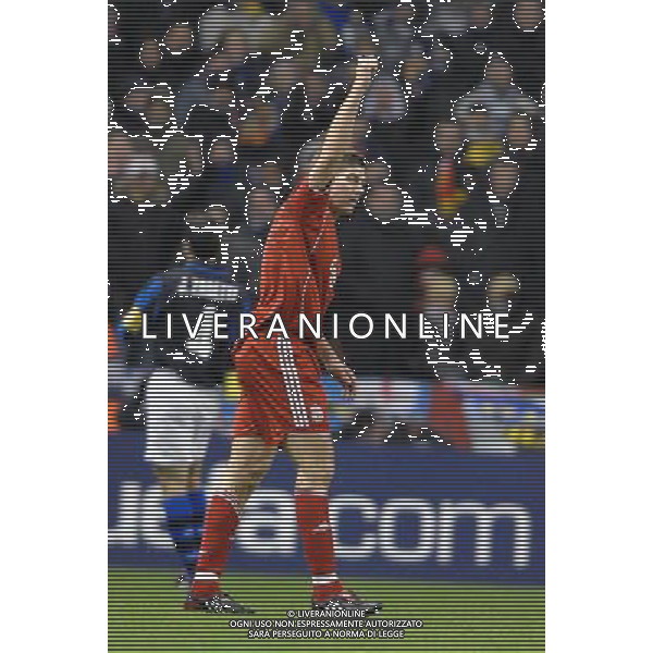 Champions League 2007/2008 Ottavi di Finale Andata Liverpool - 19.02.2008 Liverpool-Inter Nella Foto:GERRARD STEVEN /Ph.Vitez-Ag. Aldo Liverani