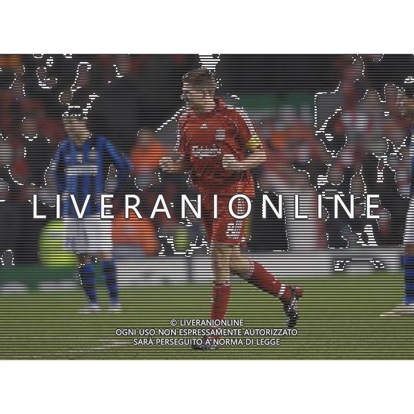 Champions League 2007/2008 Ottavi di Finale Andata Liverpool - 19.02.2008 Liverpool-Inter Nella Foto:GERRARD STEVEN /Ph.Vitez-Ag. Aldo Liverani