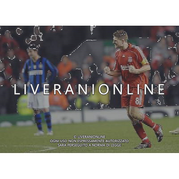 Champions League 2007/2008 Ottavi di Finale Andata Liverpool - 19.02.2008 Liverpool-Inter Nella Foto:GERRARD STEVEN /Ph.Vitez-Ag. Aldo Liverani