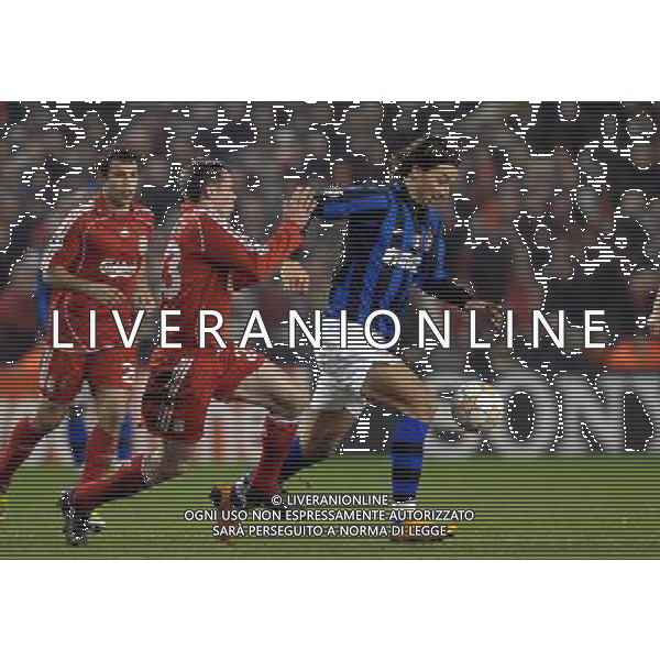 Champions League 2007/2008 Ottavi di Finale Andata Liverpool - 19.02.2008 Liverpool-Inter Nella Foto:IBRAHIMOVIC ZLATAN /Ph.Vitez-Ag. Aldo Liverani