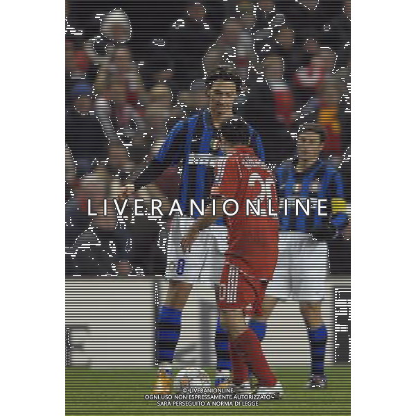 Champions League 2007/2008 Ottavi di Finale Andata Liverpool - 19.02.2008 Liverpool-Inter Nella Foto:IBRAHIMOVIC ZLATAN /Ph.Vitez-Ag. Aldo Liverani