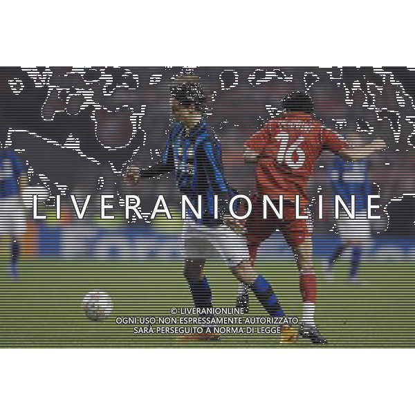 Champions League 2007/2008 Ottavi di Finale Andata Liverpool - 19.02.2008 Liverpool-Inter Nella Foto:IBRAHIMOVIC ZLATAN /Ph.Vitez-Ag. Aldo Liverani