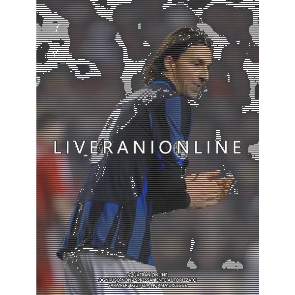 Champions League 2007/2008 Ottavi di Finale Andata Liverpool - 19.02.2008 Liverpool-Inter Nella Foto:IBRAHIMOVIC ZLATAN /Ph.Vitez-Ag. Aldo Liverani