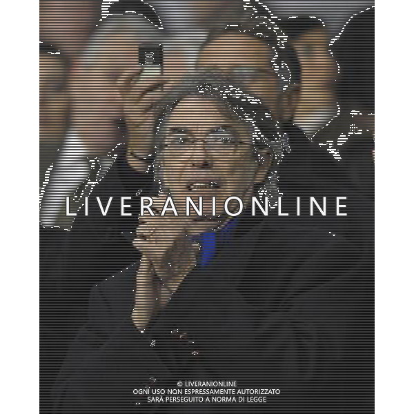 Champions League 2007/2008 Ottavi di Finale Andata Liverpool - 19.02.2008 Liverpool-Inter Nella Foto:MORATTI MASSIMO /Ph.Vitez-Ag. Aldo Liverani