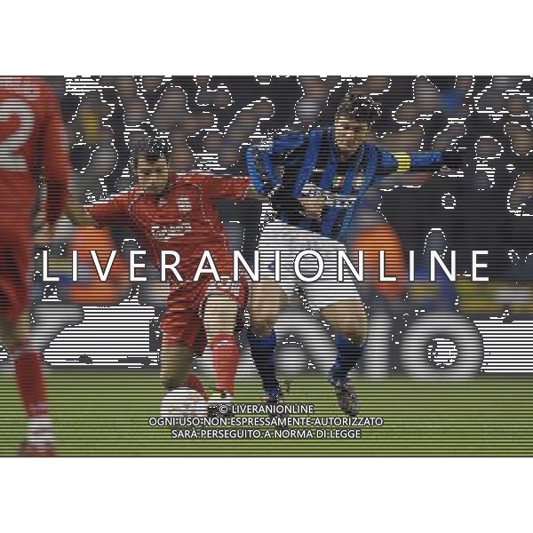 Champions League 2007/2008 Ottavi di Finale Andata Liverpool - 19.02.2008 Liverpool-Inter Nella Foto:ZANETTI JAVIER-MASCHERANO JAVIER /Ph.Vitez-Ag. Aldo Liverani