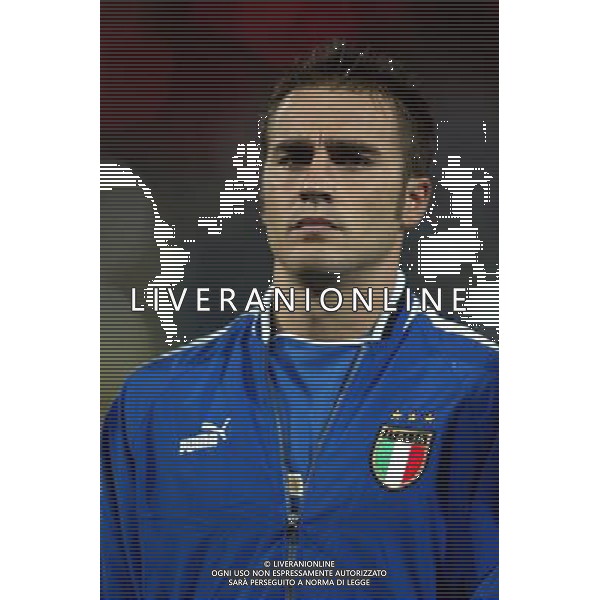 REGGIO CALABRIA 11/10/03 QUALIFICAZIONI EUROPEI 2004 ITALIA AZERBAIGIAN NELLA FOTO FABIO CANNAVARO FOTO AG. ALDO LIVERANI