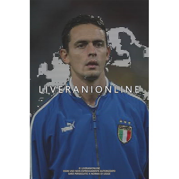 REGGIO CALABRIA 11/10/03 QUALIFICAZIONI EUROPEI 2004 ITALIA AZERBAIGIAN NELLA FOTO FILIPPO INZAGHI FOTO AG. ALDO LIVERANI