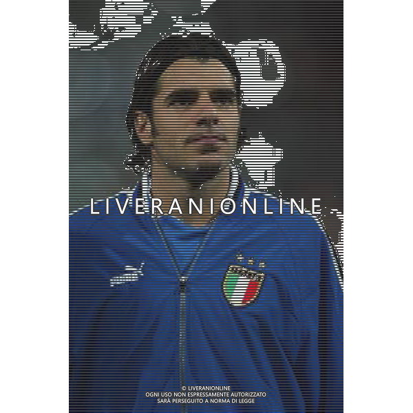 REGGIO CALABRIA 11/10/03 QUALIFICAZIONI EUROPEI 2004 ITALIA AZERBAIGIAN NELLA FOTO MASSIMO PERROTTA FOTO AG. ALDO LIVERANI