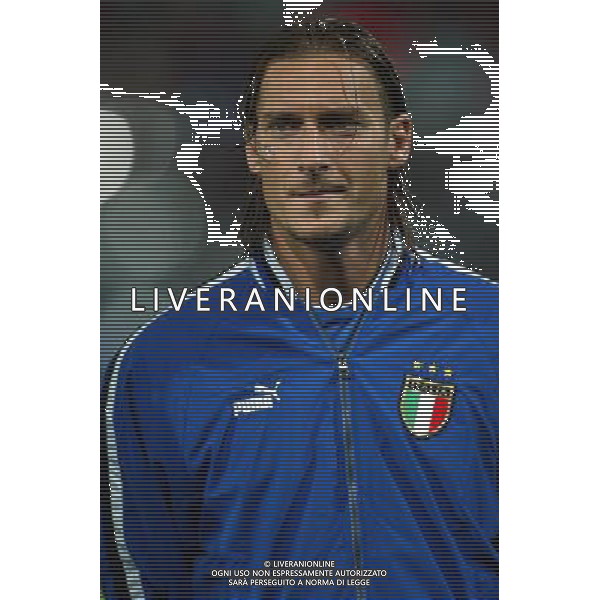 REGGIO CALABRIA 11/10/03 QUALIFICAZIONI EUROPEI 2004 ITALIA AZERBAIGIAN NELLA FOTO FRANCESCO TOTTI FOTO AG. ALDO LIVERANI