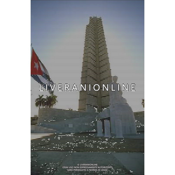CUBA - HABANA NELLA FOTO: MONUMENTO A JOSE\' MARTI EROE NAZIONALE CUBANO NELLA PLAZA REVOLUTION A L\'HAVANA PH. ANDREA BUSI-AG ALDO LIVERANI