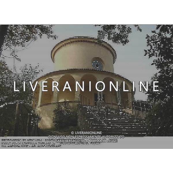 SERRALUNGA DI CREA (AL) PARCO NATURALE DEL SACRO MONTE DI CREA NELLA FOTO: CAPPELLA N. 23 \'INCORONAZIONE DI MARIA\' DETTA IL PARADISO, CON SCULTURE DI G. E N. WESPIN E DIPINTI DI G. ALBERINI SITUATA NEL PARCO NATURALE DEL SACRO MONTE DI CREA PH. ANDREA BUSI -AG ALDO LIVERANI