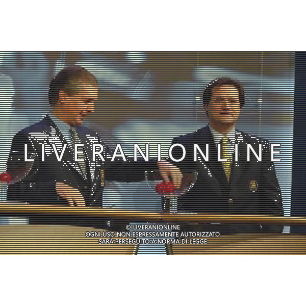 calcio 2003 nella foto SORTEGGIO U E F A foto aldo liverani