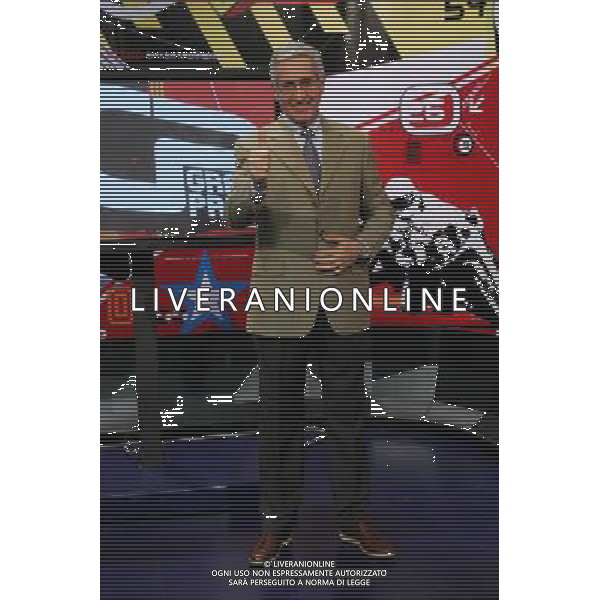 TRASMISSIONE TELEVISIVA\'GRAN PRIX MOTOMONDIALE\' NELLA FOTO:ANDREA DE ADAMICH AG ALDO LIVERANI