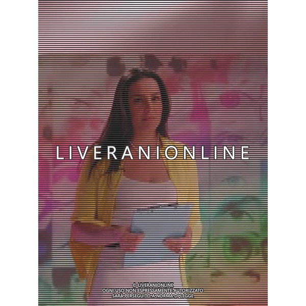 TRASMISSIONE TELEVISIVA \'IRIDE IL COLORE DEI FATTI\' NELLA FOTO Rosalba Reggio AG ALDO LIVERANI