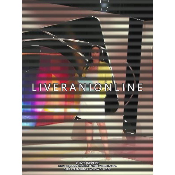 TRASMISSIONE TELEVISIVA \'IRIDE IL COLORE DEI FATTI\' NELLA FOTO Rosalba Reggio AG ALDO LIVERANI