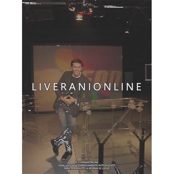 TRASMISSIONE TELEVISIVA \'IRIDE IL COLORE DEI FATTI\' NELLA FOTO Riccardo Pasini AG ALDO LIVERANI