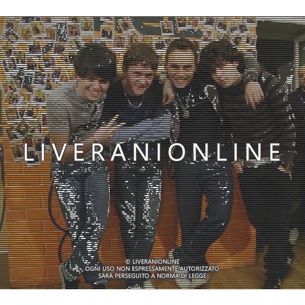 IL GRUPPO MUSICALE DEI \' MELODY FALL\' OSPITI DELLA TRASMISSIONE TV \' TRL LIVE@MTV\' MILANO, 27/02/2008 FOTO ANTONIO SORANO - AG. ALDO LIVERANI SAS