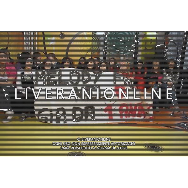 FANS DEL GRUPPO MUSICALE DEI \' MELODY FALL\' OSPITI DELLA TRASMISSIONE TV \' TRL LIVE@MTV\' MILANO, 27/02/2008 FOTO ANTONIO SORANO - AG. ALDO LIVERANI SAS