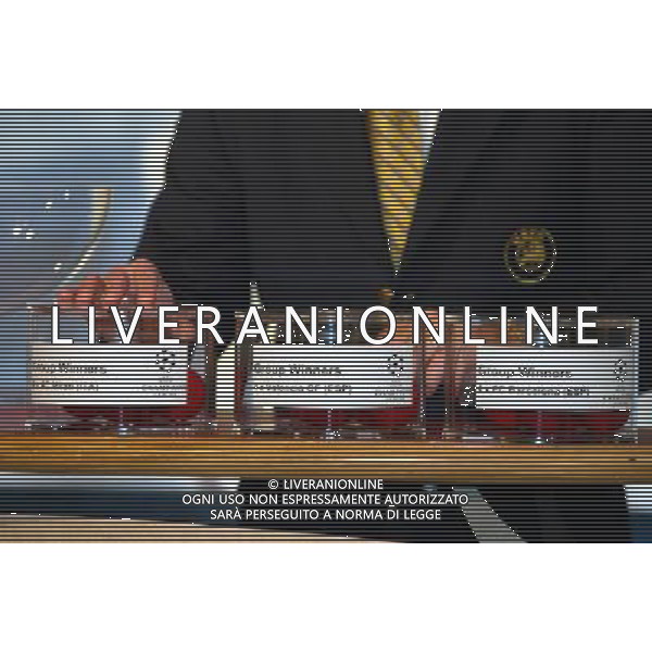 calcio 2003 nella foto urna uefa foto aldo liverani