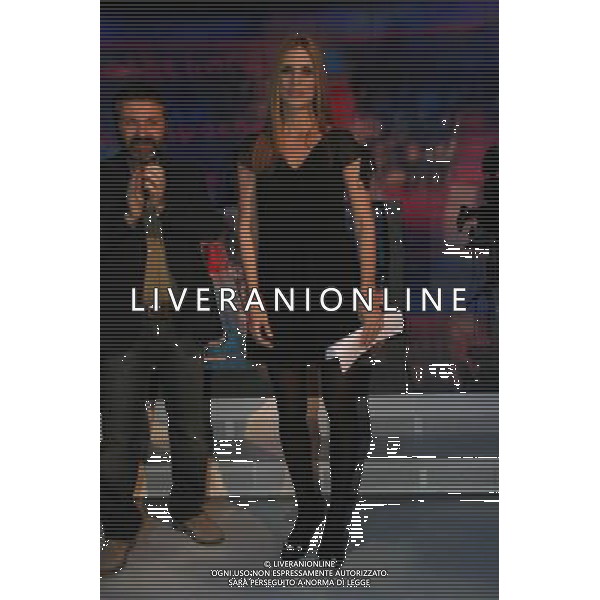 MAURIZIO MILANI - FILIPPA LAGERBACK MILANO, 01/03/2008 TRASMISSIONE \' CHE TEMPO CHE FA\' FOTO ANTONIO SORANO - AG. ALDO LIVERANI sas