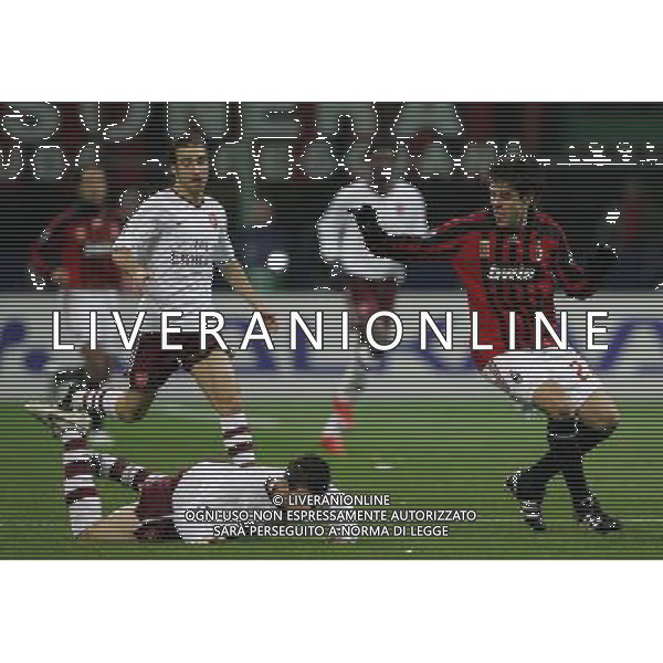 Milan - Arsenal Champions League 04/03/2008 nella foto kaka e fabregas ph luzzani/Ag. Aldo Liverani sas