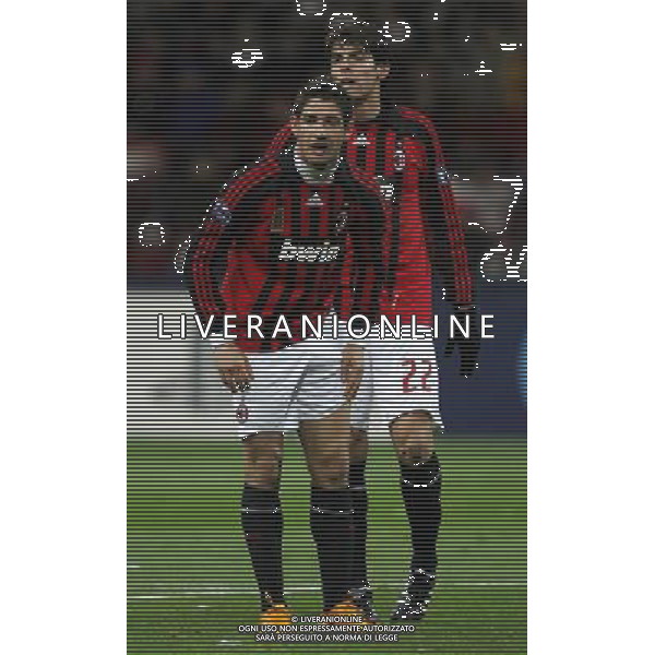 Milan - Arsenal Ottavi di finale di ritorno Champions League 04/03/2008 nella foto kaka e pato alexander ph luzzani/Ag. Aldo Liverani sas
