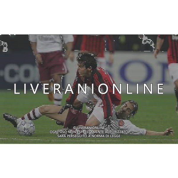 Milan - Arsenal Ottavi di finale di ritorno Champions League 04/03/2008 nella foto kaka e flamini ph luzzani/Ag. Aldo Liverani sas