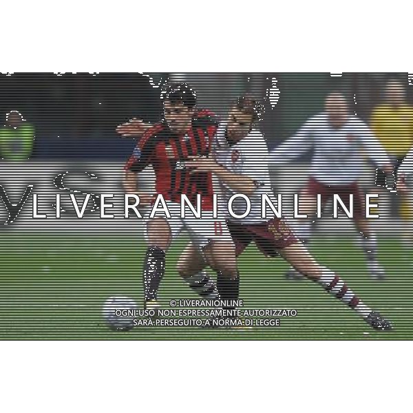 Milan - Arsenal Ottavi di finale di ritorno Champions League 04/03/2008 nella foto gennaro Gattuso e Flamini ph vitez/Ag. Aldo Liverani sas