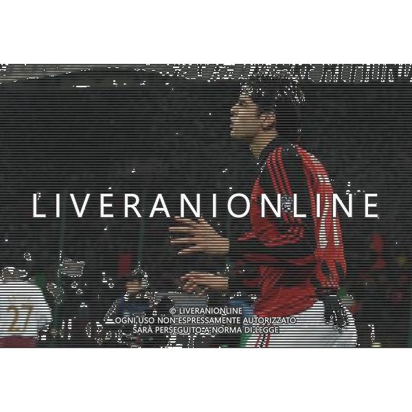 Milan - Arsenal Ottavi di finale di ritorno Champions League 04/03/2008 nella foto Kaka\' prega all\'entrata in campo ph vitez/Ag. Aldo Liverani sas