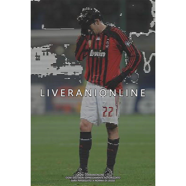 Milan - Arsenal Ottavi di finale di ritorno Champions League 04/03/2008 nella foto Delusione Kaka\' ph vitez/Ag. Aldo Liverani sas