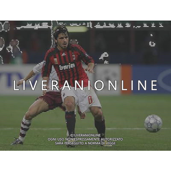 Milano 04-03-2008 Champions League 2007/08 milan-arsenal 0:1 nella foto gennaro gattuso ph marco luzzani/ag aldo liverani s.a.s.