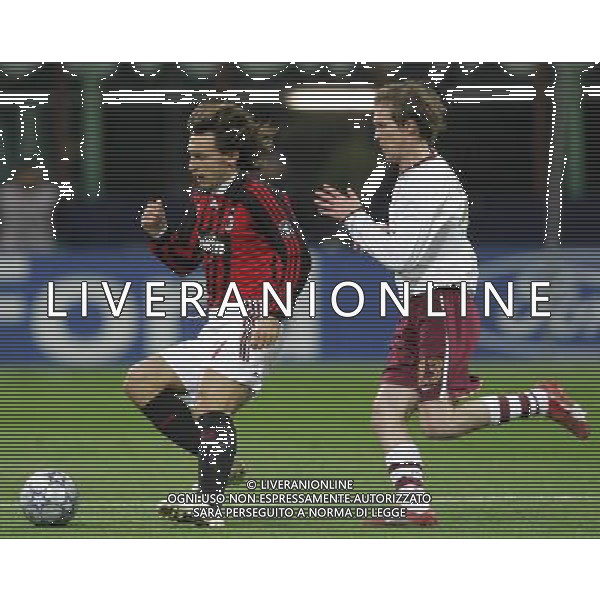 Milano 04-03-2008 Champions League 2007/08 milan-arsenal 0:1 nella foto andrea pirlo e aleksandr hleb ph marco luzzani/ag aldo liverani s.a.s.